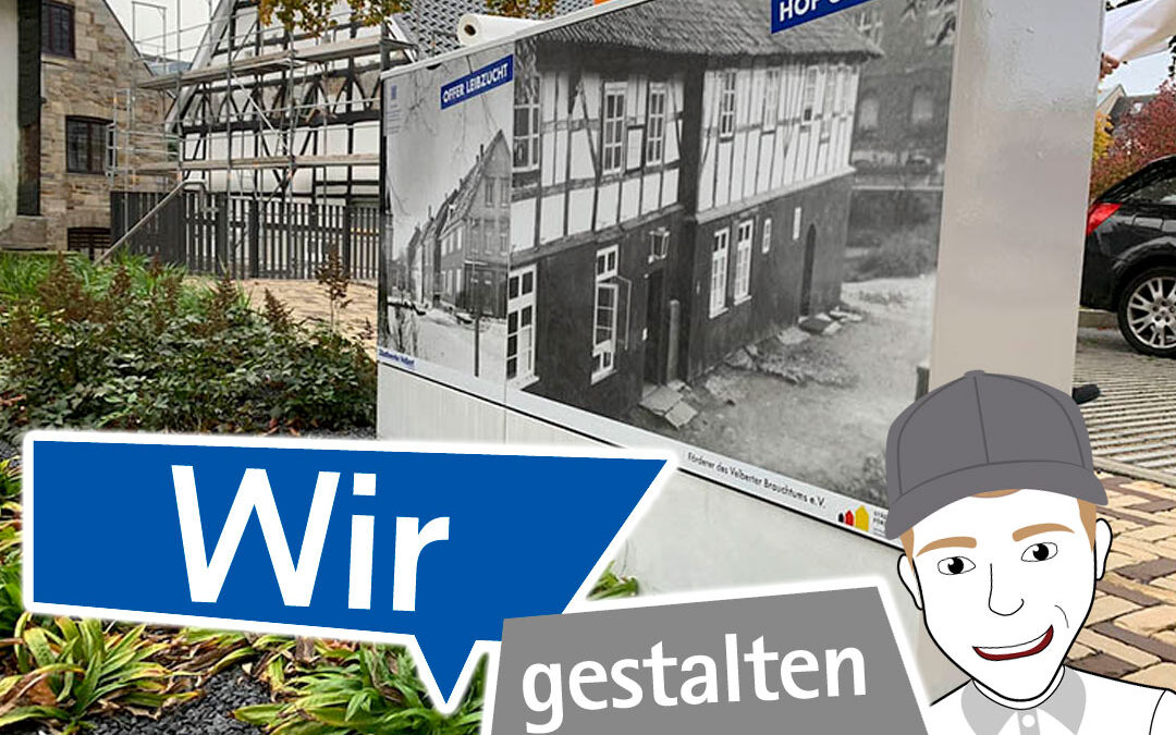 „Bedruckte“ Stromkästen als Hingucker für eine historische Stadtführung in Velbert