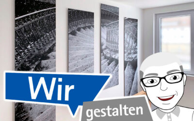 Vom Handyfoto zum Wandbild